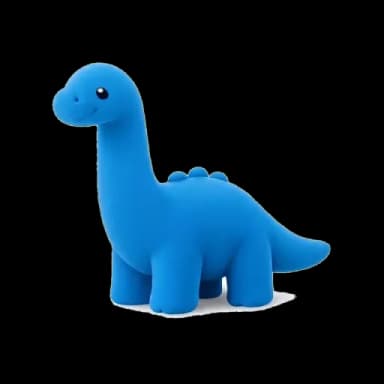 Velvet Dinosaur mascot